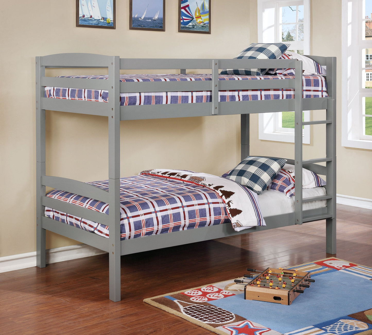 Twin over Twin Bunk Bed