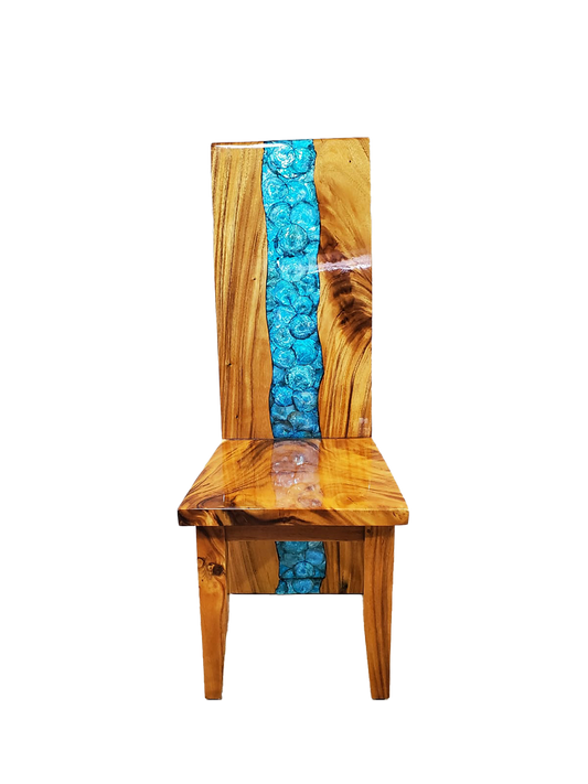 High Back Resin Dining Chair
