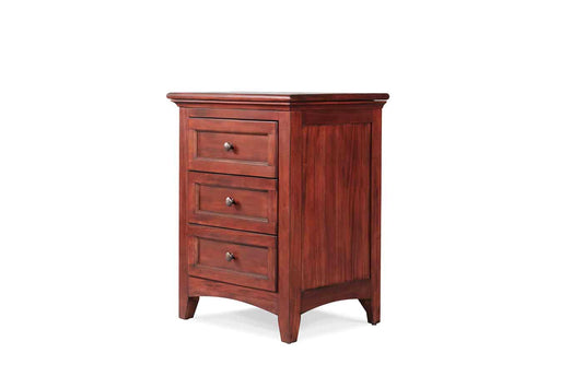 New Traditions Nightstand | Mahogany | Hidden Storage