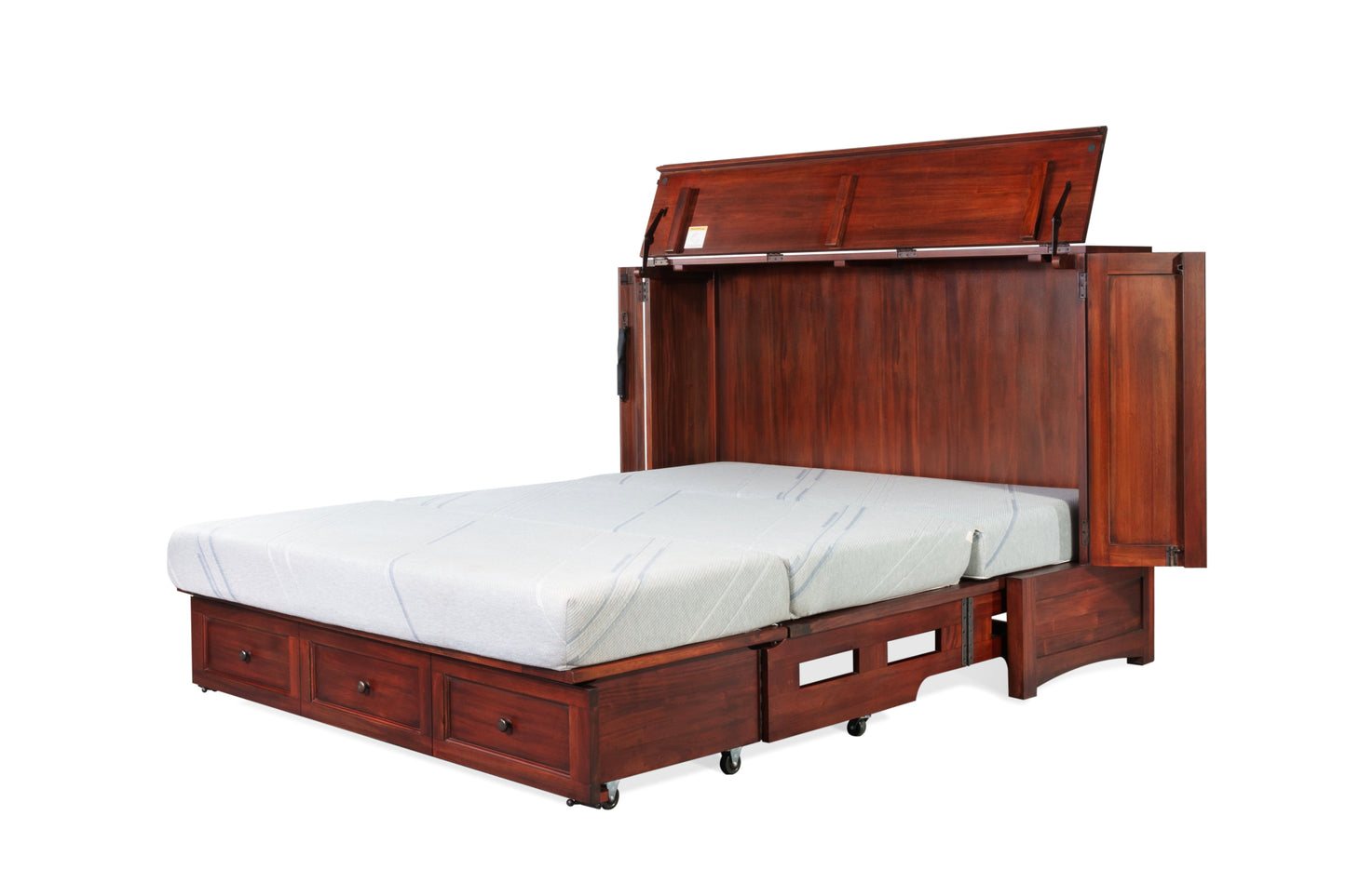New Traditions Mahogany Murphy Cabinet