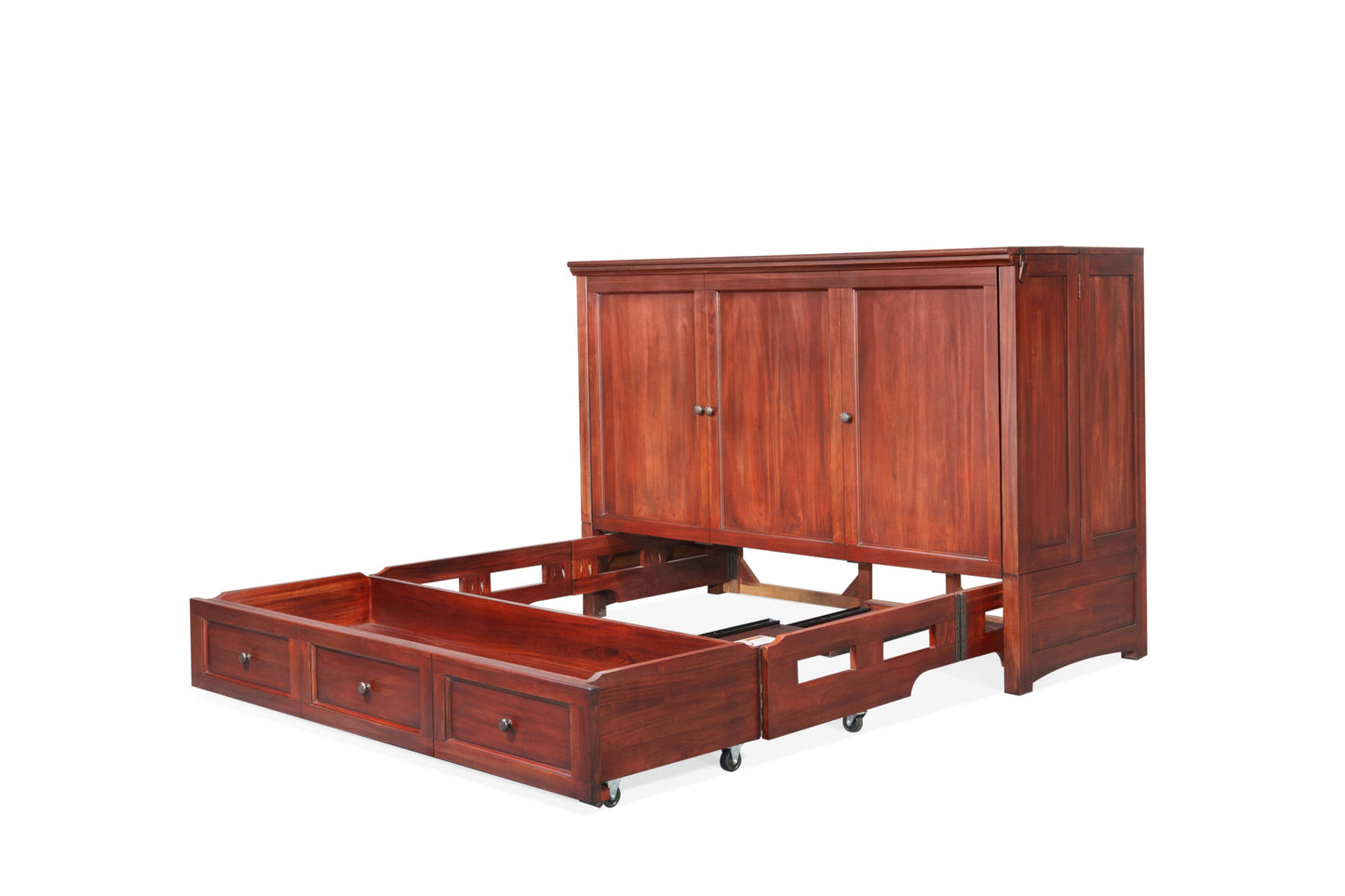 New Traditions Mahogany Murphy Cabinet