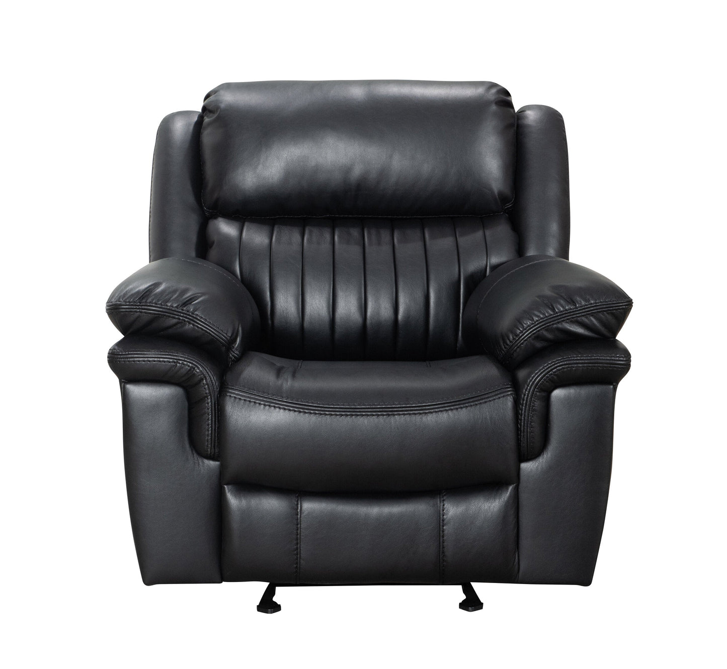 Hampton Collection Recliner Chair Black | Comfort Meets Style
