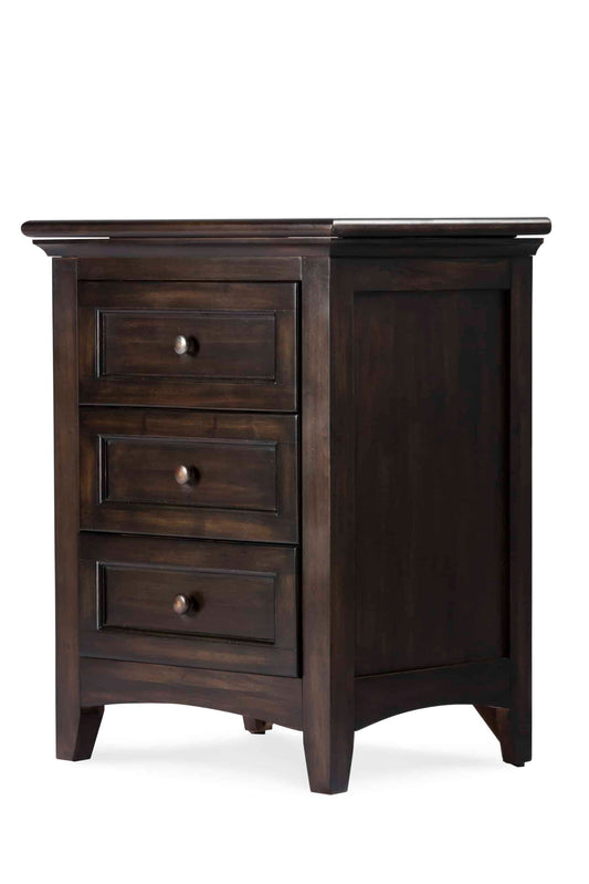 New Traditions Nightstand | Espresso | Hidden Storage