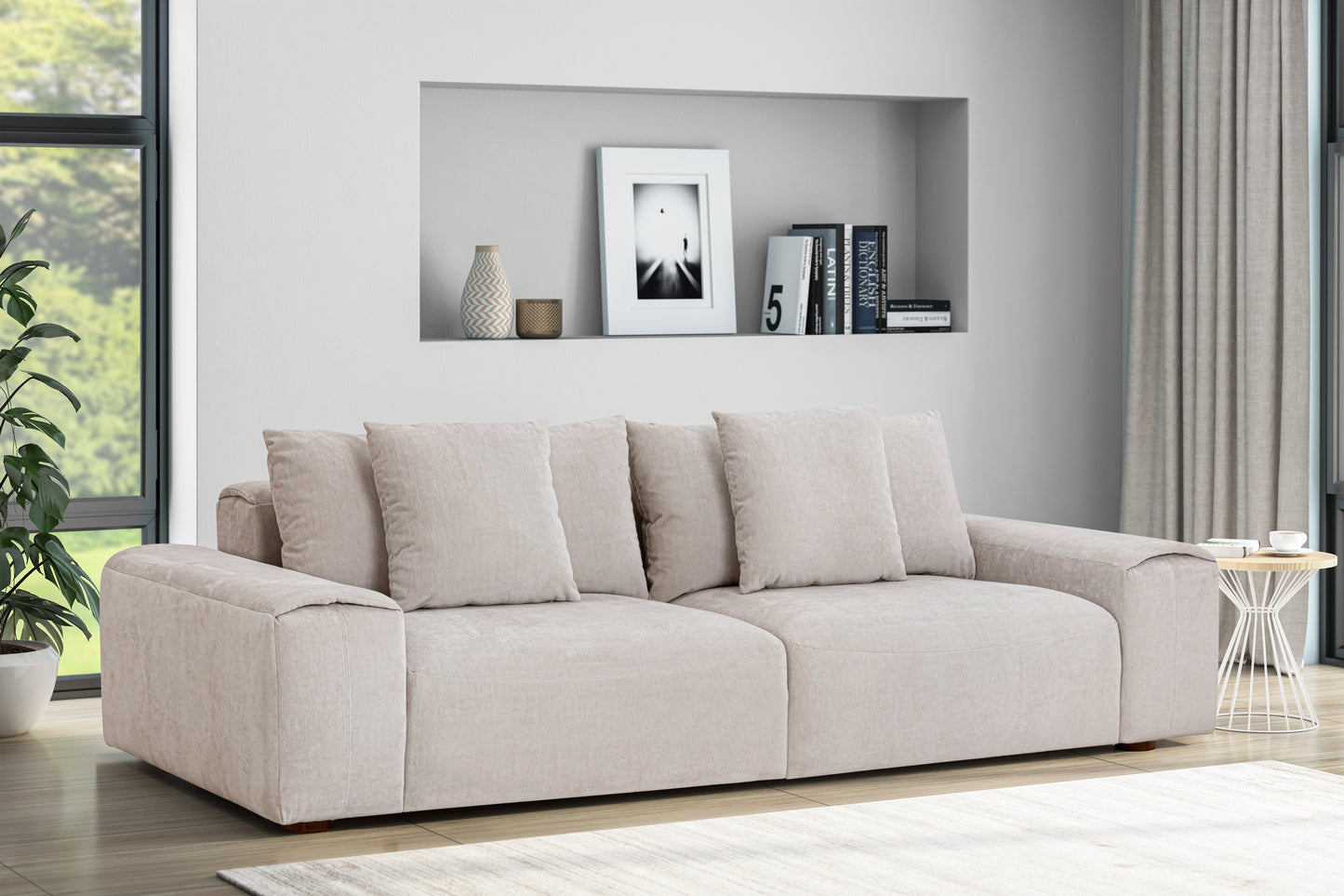 Eldridge Sofa Stone Beige