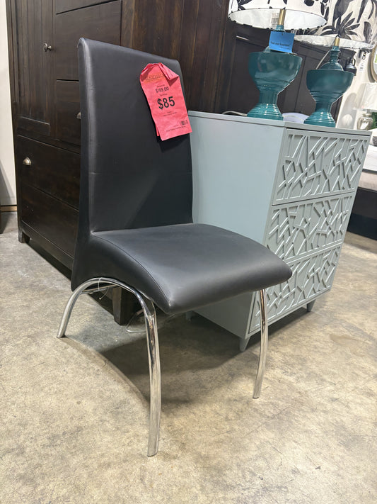 Faux Leather Dining Chair | Scratch & Dent