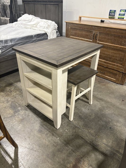 3 Piece Counter Height Dining Set  | Scratch & Dent