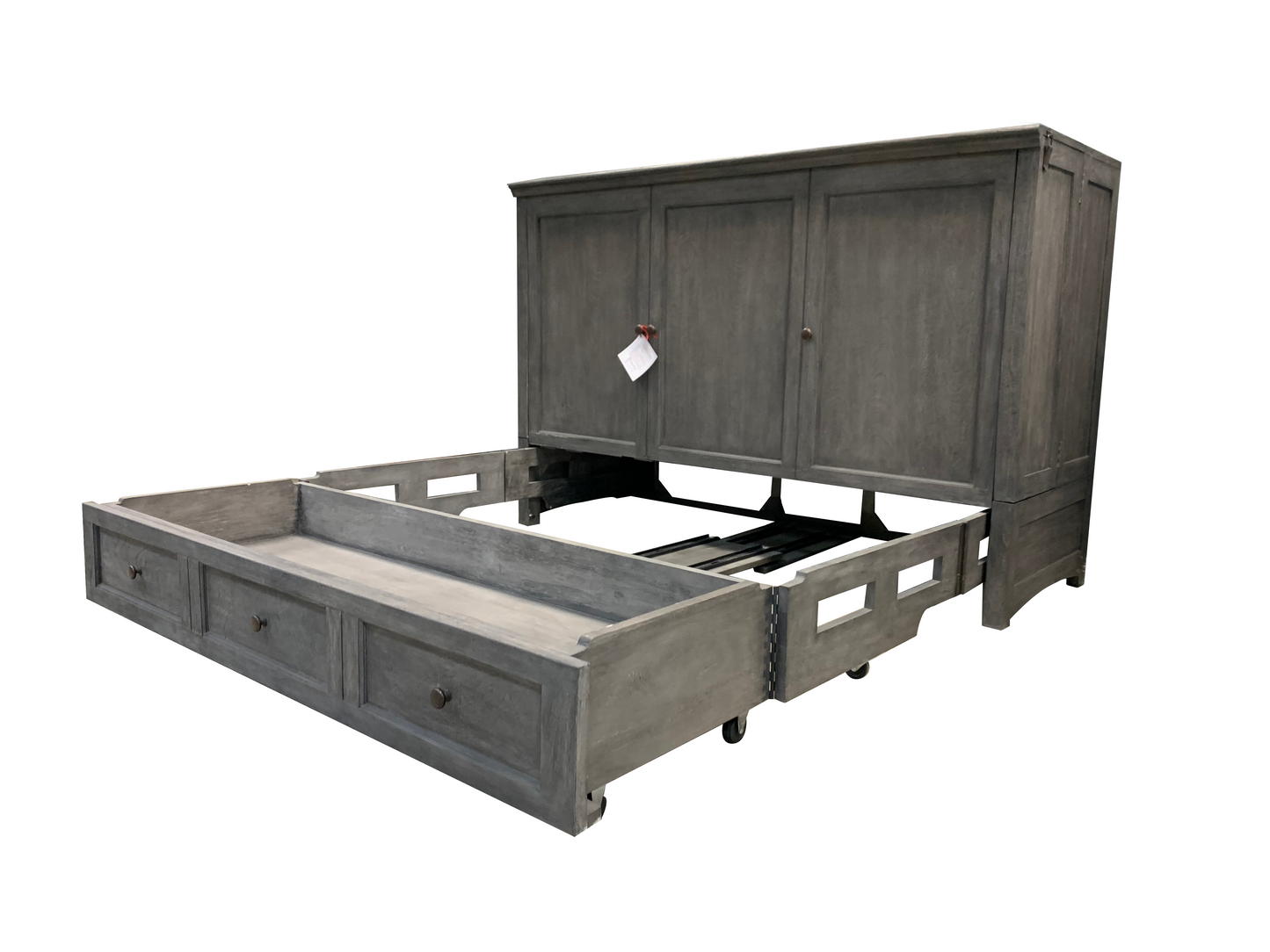 New Traditions Gray Murphy Bed