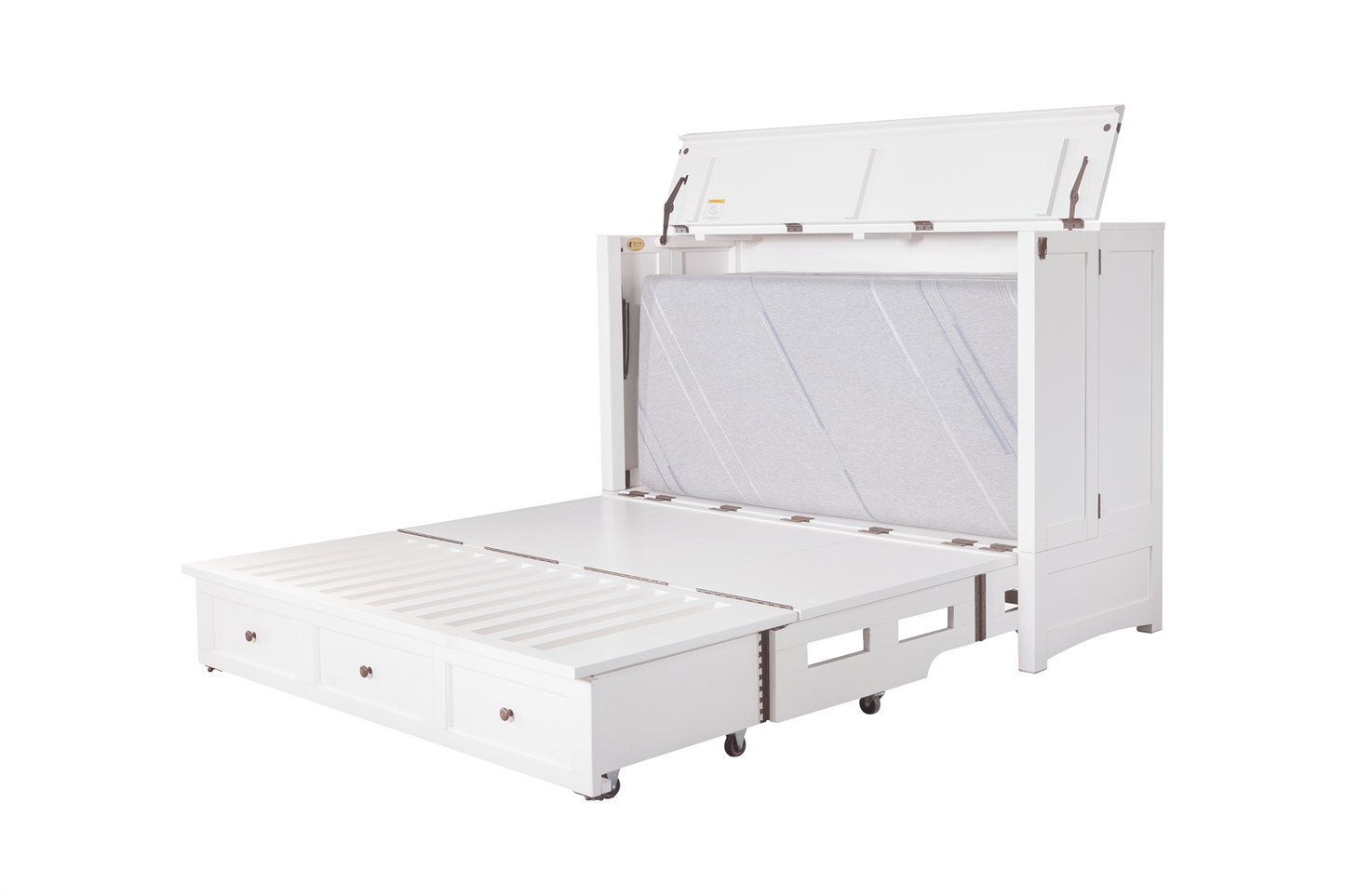 New Traditions White Murphy Bed