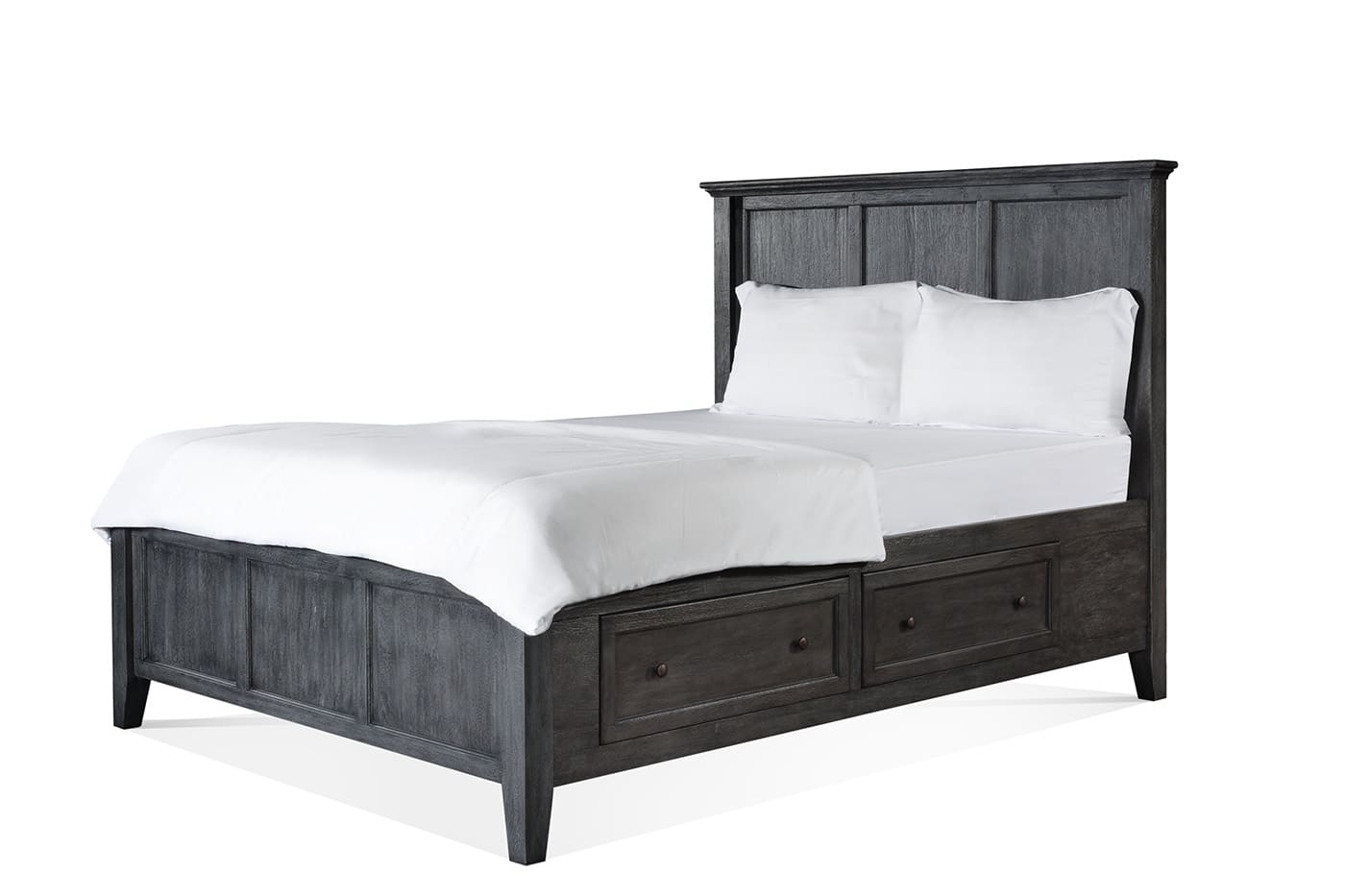 New Traditions Storage Bed - Gray