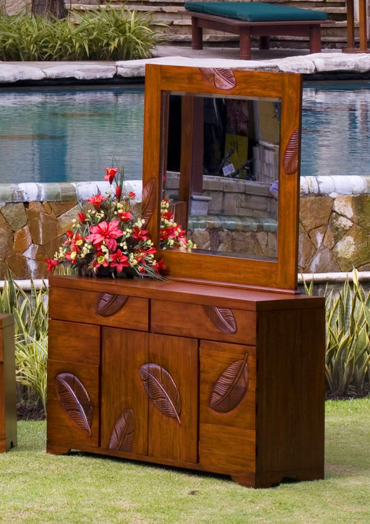 Leaf Collection Dresser & Mirror