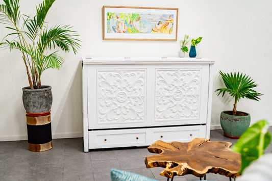 Artesian White Murphy Bed
