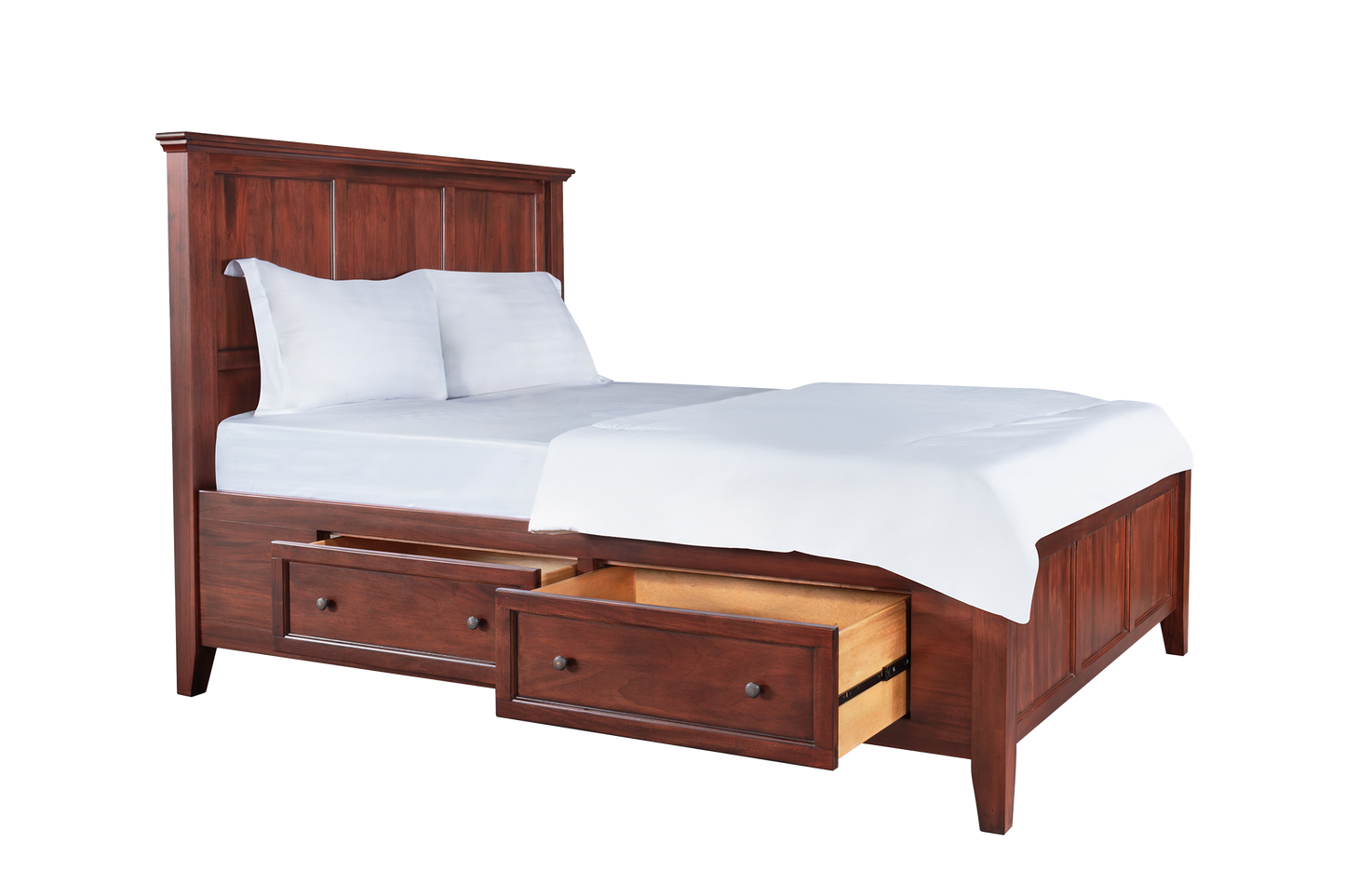 New Traditions Storage Bed - Mahogany