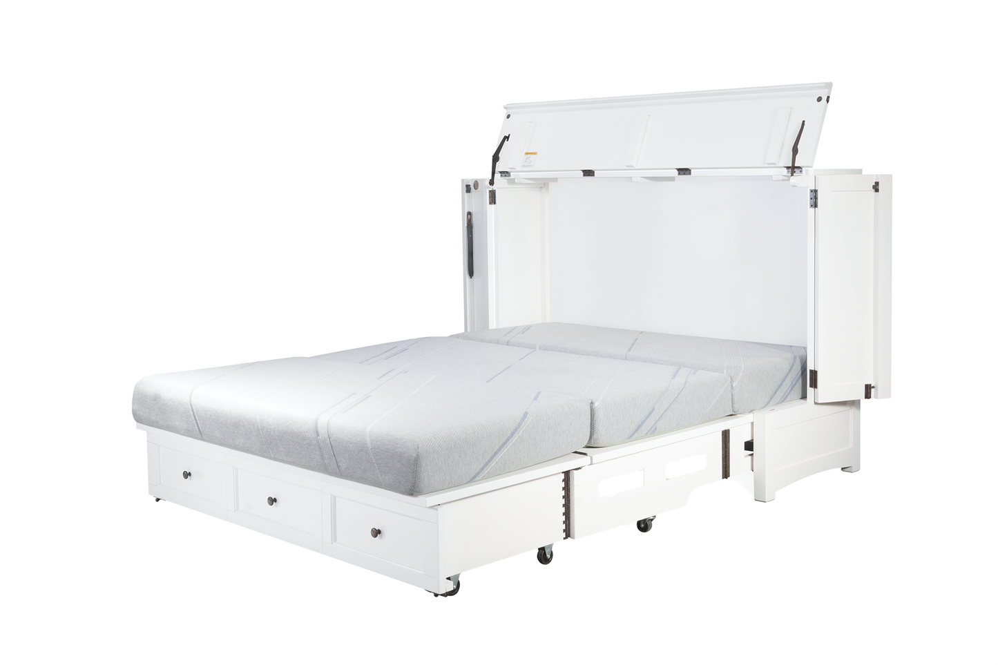 New Traditions White Murphy Bed