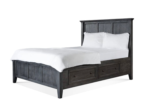 New Traditions Storage Bed - Gray
